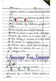 Electrochemistry