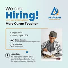 Reqired Quran teacher