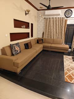 7 seater L shaped Sofa set condition 8/10