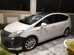 Prius Alpha Hybrid, Seven Seater with Dual Panoramic Roof