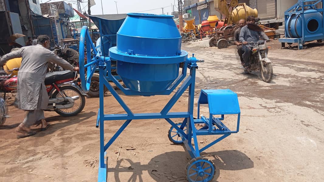 Mini concrete mixer machine 1