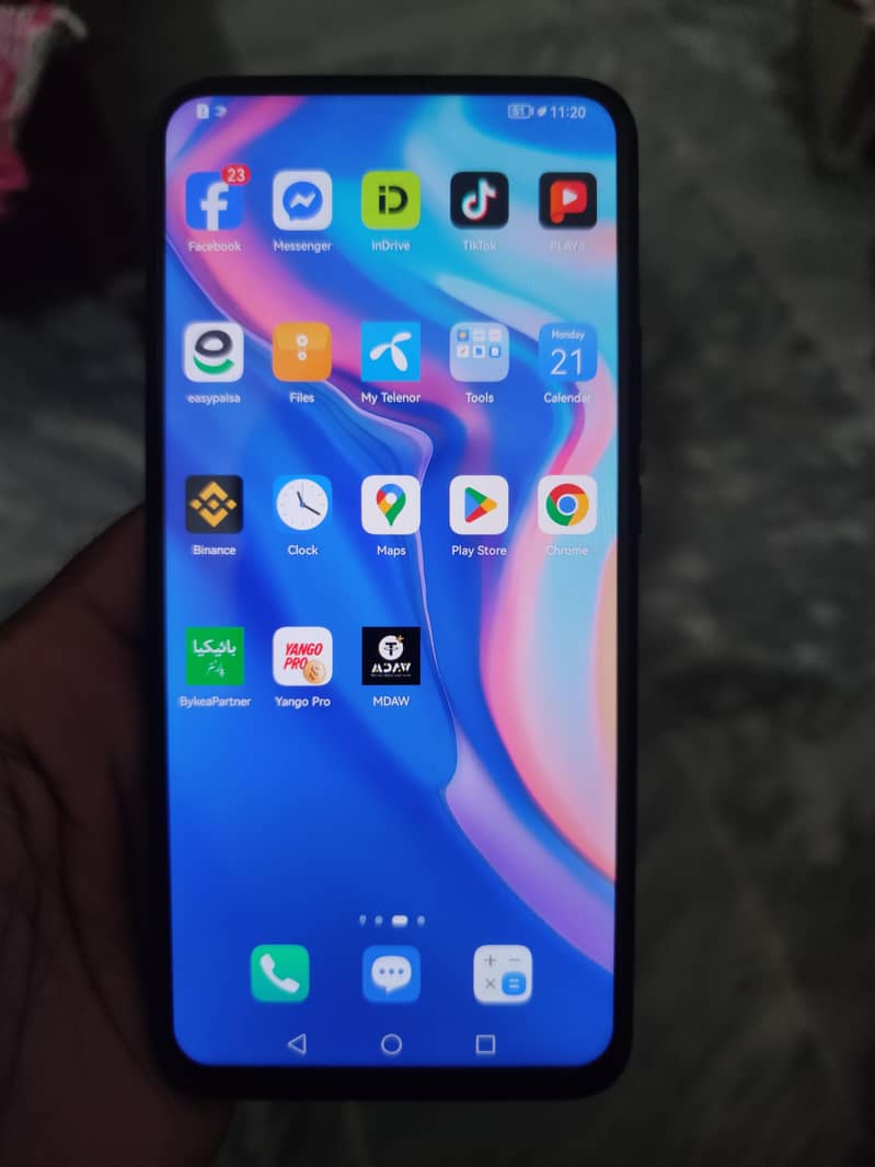 Huawei y9 prime with box 10/10 condition 0