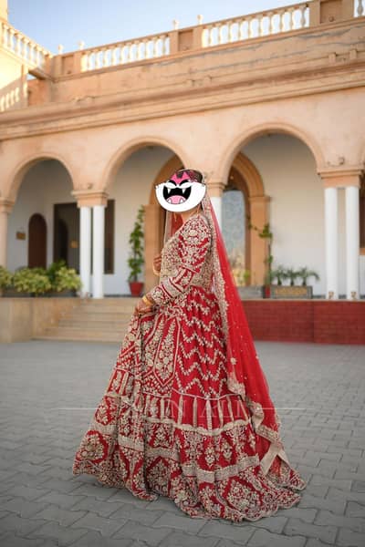 Bridal Mohsin Sons lehnga Choli