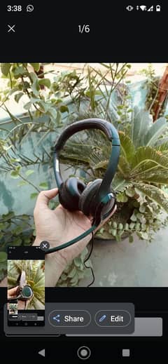 6 Logitech Headphones