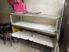 Food stall counter 5ft width 2.5 hight