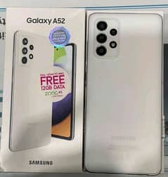 Samsung a52 8 GB 128 GB PTA approved 03269905123 WhatsApp