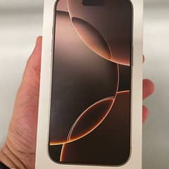 Non PTA Iphone 16 Pro 256 GB (Box Pack)