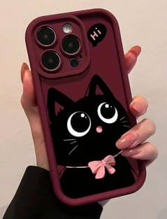 Brand new Imported cover for iPhone 15 Pro - Burgundy Color