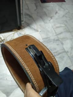 Leather belt with Buckle