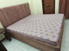 King Sized Bed 6 x 6.5 New Matress. Only used for a month.