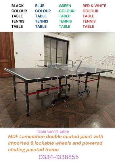 Table Tennis Tables