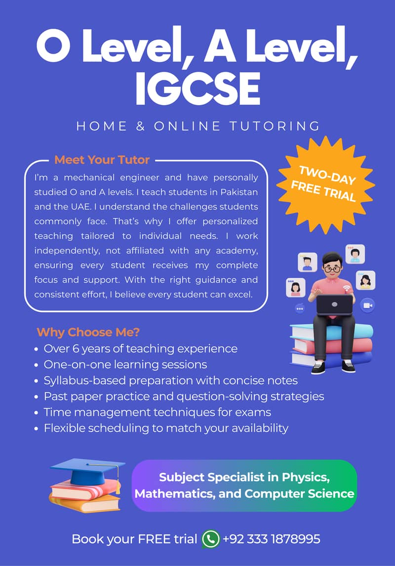 O Levels, A Levels, IGCSE Online and Home Tuition 0