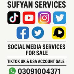 sufyan social media marketing all services available come to WhatsApp