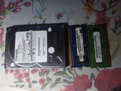 Hard Drive and DDR3 4+4 Gb Ram read Add