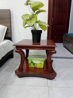 Pure wood table, dual functions