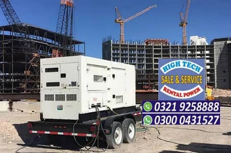 Generator for Rent / Rental Generators on Monthly or Per Day