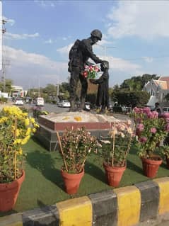 Fiberglass Soldier Statue/Model