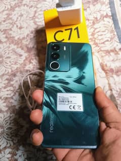 realme c71 6/128 complete samn 11month warranty. 03132568085