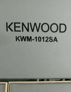 Kenwood washing machine and dryer