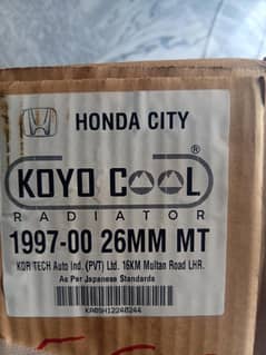 honda city 1997-2000 IZ MT radiator in 26m