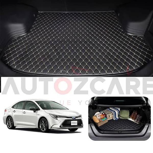 Toyota Corolla Hybrid 7D Custom Car Trunk Mat - Model 2018-2025