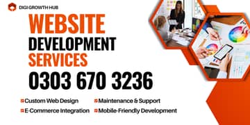 Website Development, Website Design, Ecommerce, Shopify, WordPress