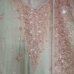 heavy embroidery maxi