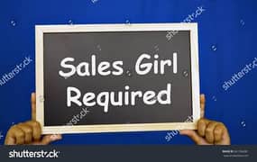 sales girl required
