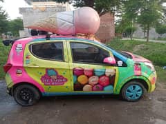 Ice Cream Cart / Car With Freezer – Complete Mobile Business Setup