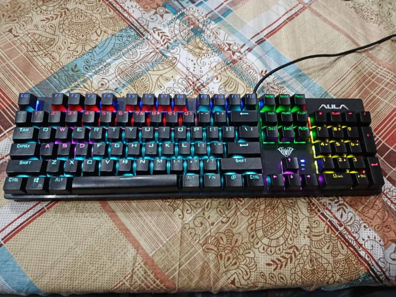 AULA S2022 MECHANICAL KEYBOARD RGB MULTIPLE LIGHTS 0