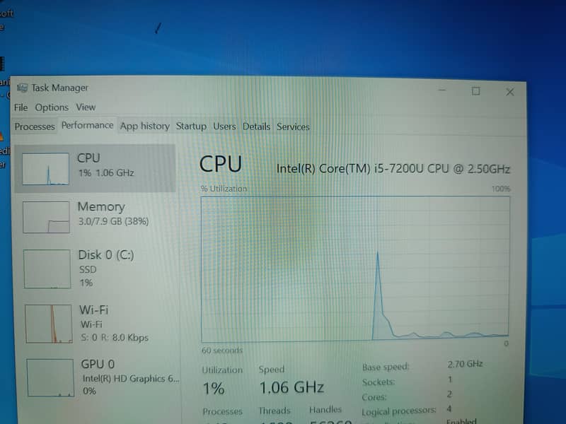 Dell Core i5 7th generation touch and type new he blkl zero 3