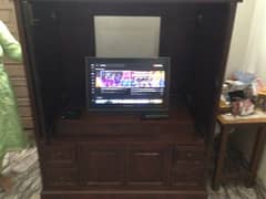 TV Rack Pure wood Used
