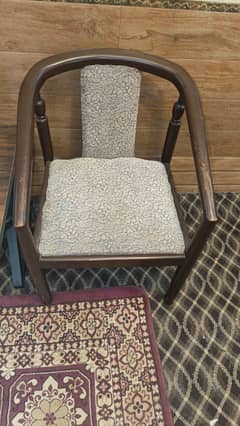 4 shisham pure wood chairs for sale