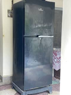 Dawlence black full size fridge