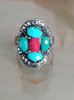 Ring with real stones from Iraq