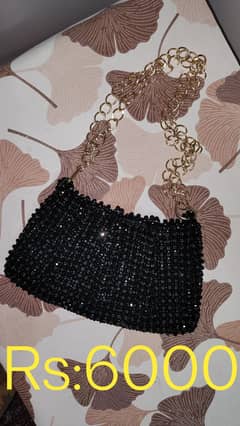 handmade beaded bag