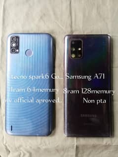 sumsung and tecno mobile. s