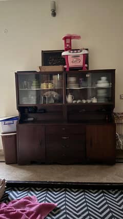 PURE WOODEN SHOWCASE FOR HOME USE
