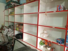 Shop Racks and Cash counter for sale.