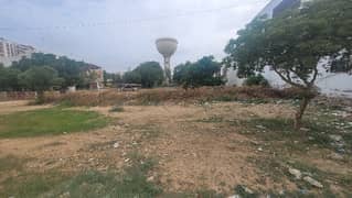 Amenity corner plot for sale in sector U-1 of Gulshan-e-maymar