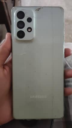 Samsung galaxy A73 5G for sale in new condition .