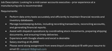Accounts