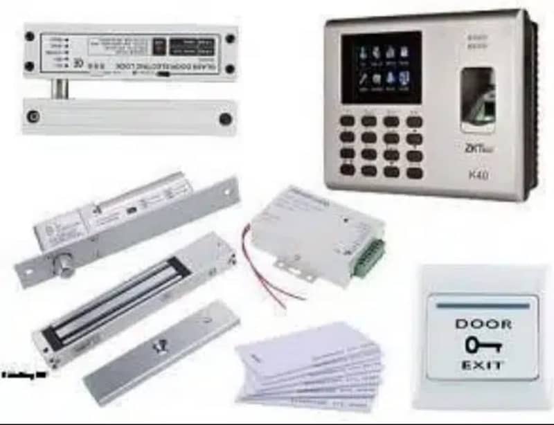 biometric Attendance machine & Access Control Door lock Inter locking 6