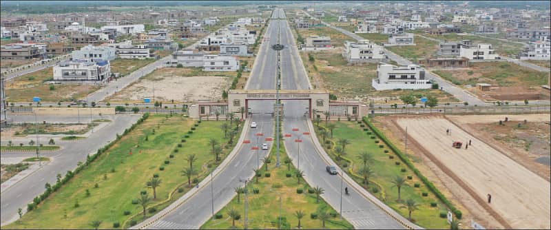 8 marla commercial plot in dha peshawar possission plot 0