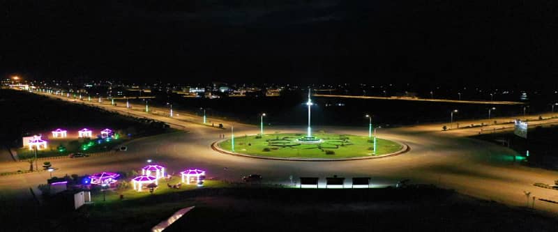 8 marla commercial plot in dha peshawar possission plot 7