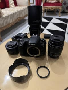 Canon EOS 77D DSLR Kit | With Canon EFS 50mm F1.8 lens |