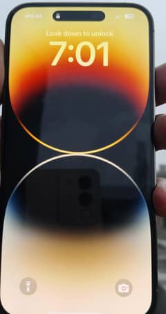 iphone 14 pro max dual pta 256gb golden colour with box 97health water