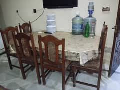 Dinning Table with six chairs