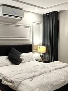 daily basis weekly basis two bad fully furnished luxury apertment available for rent gulbreg greens islamabad