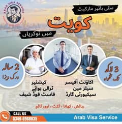 Kuwait Supermarket Work Permit | Jobs Available